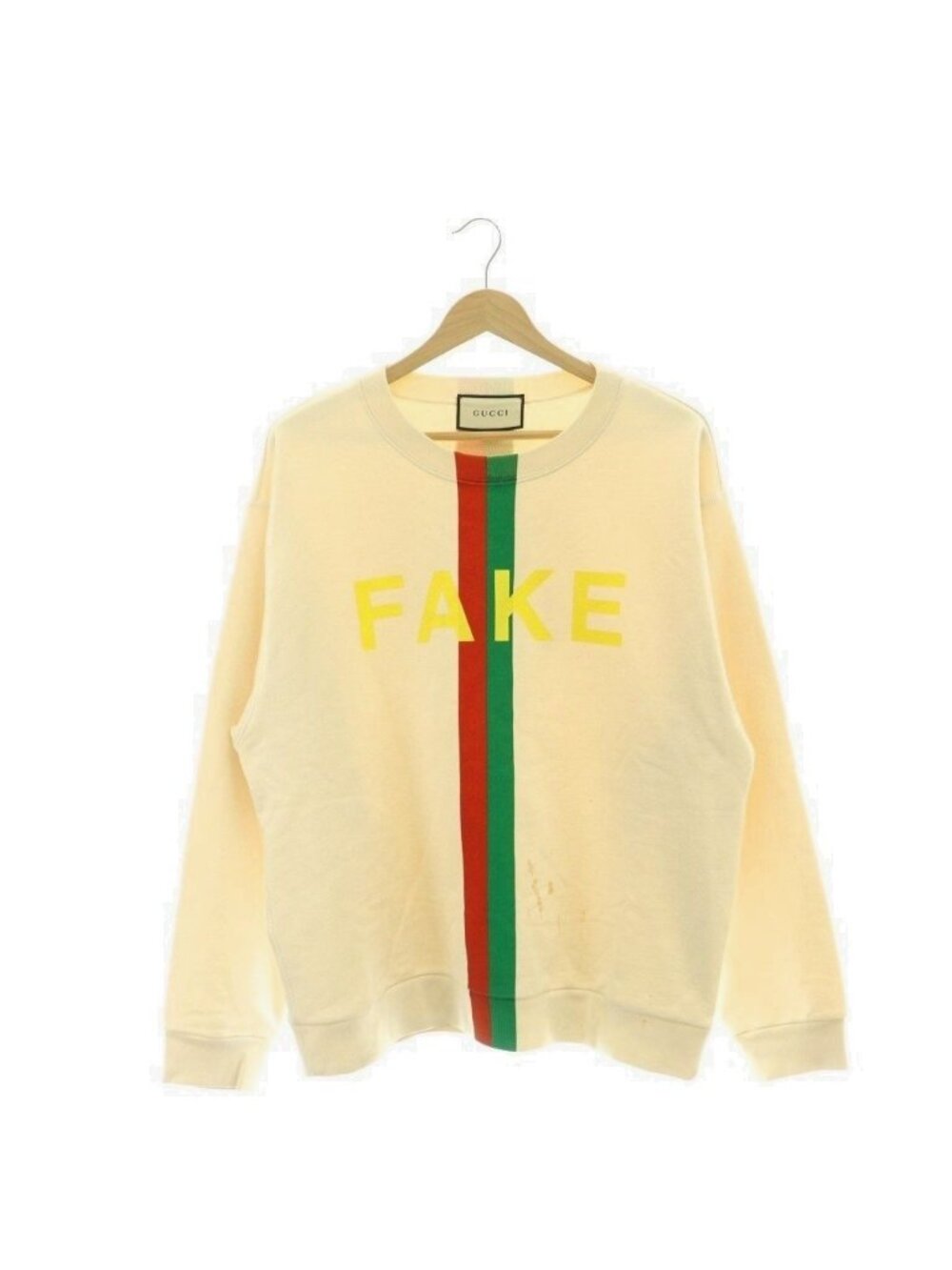 Gucci Sweatshirt Print Natural L Ivory SS